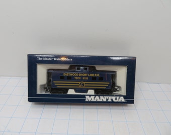MH 547 HO Mantua Eastwood Short Line RR Caboose 8153 Brand New