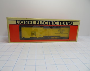 F 51 O Gauge Lionel 1992 Nickel Plate Road 195227 Reefer Car 6-19527 With Sliding Doors & Metal Wheels Brand New Old Stock