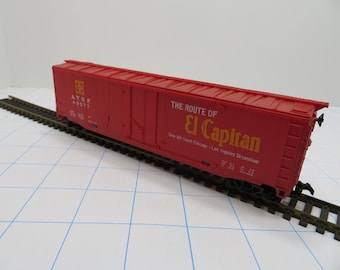 H 181  HO Tyco El Capitan Box Car 49277 Vintage