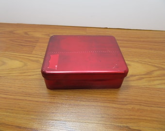 T 121 Levi's Leather Bi-Fold Wallet In Tin New Old Stock