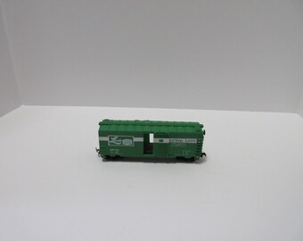 32   Ho New Old Box Car Linde Union Carbide Industrial Gases LAPX 358 With Sliding Doors