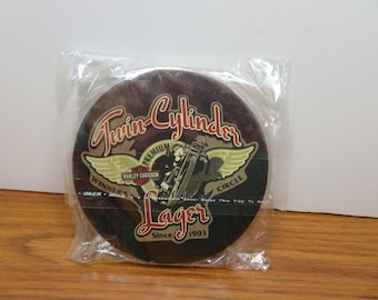 H 732 Harley Drink Coasters (8) New Old Stock