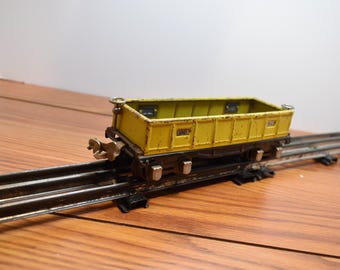T 556 O-O/27 Lionel #652 Metal Gondola 1935 Solid Car Nice Shape