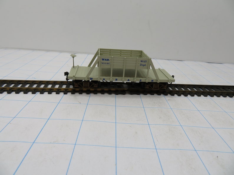 MH 521 HO Bachmann Maintenance Of Work Wabash Platform Work shops Car Like New