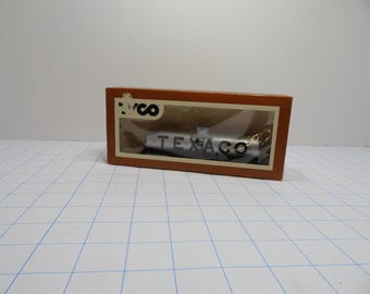 F 79 HO Tyco 1975 Vintage Silver Texaco Tanker Well Weighted Brand New Old Stock