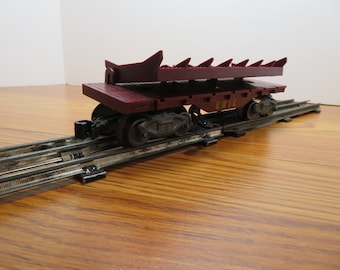 MH 965 O Gauge Marx Erie Dump Car Rolls Great Needs Work On Dumping Mechanism Under Car Post War 1960
