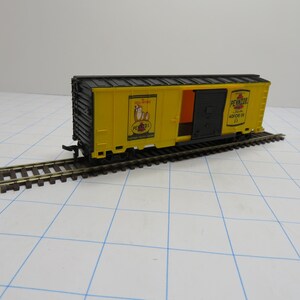 F 16 HO Model Power Vintage 1980&#39;s Pennzoil Box Car With Sliding Doors Well Weighted Brand New Old Stock - Note : Car In Different Box