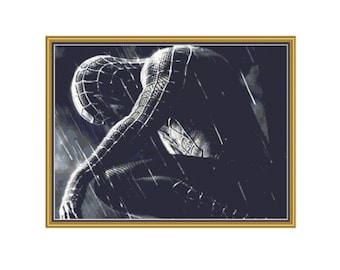 Cross stitch pattern "Spider Man",Instant download PDF