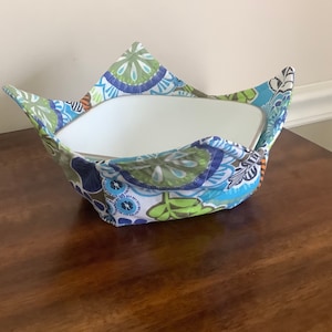 Bowl cozies, bowl cozy, soup bowl, cozy, bowl holder, microwave bowl cozy. Floral