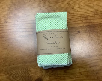 Servilletas de tela - Servilletas sin papel - Servilletas para lonchera - Juego de 13, 1 capa, 30 x 25 cm