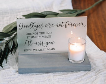 Remembrance Wedding - Memorial Gift - Bereavement Gift - Loss of Loved One - Celebration of Life - Wedding Memorial Sign