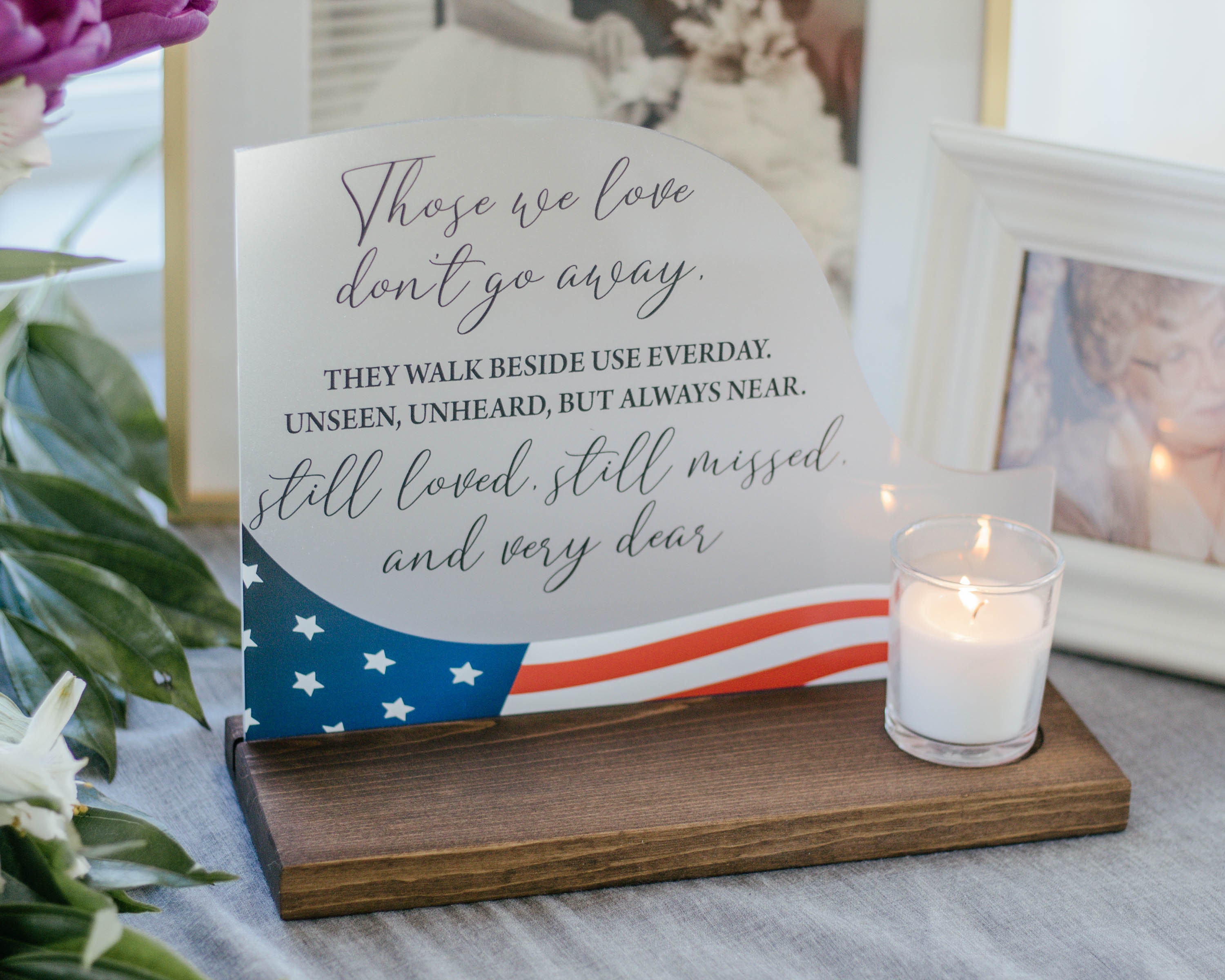 Remembrance Gifts Veteran Memorial Fallen Soldier Memorial Etsy