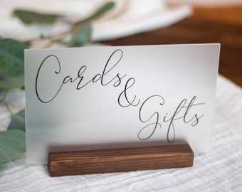 Cards and Gifts Sign - Gift Table Sign - Wedding Cards Sign - Wedding Decor - Wedding Signage