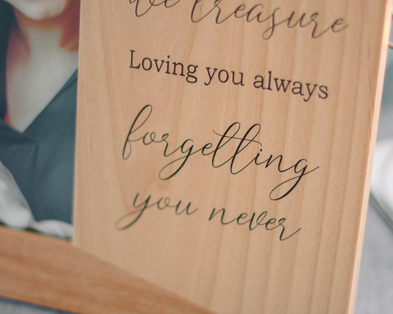 Memorial Photo Frame 5x7 Picture Frame Sympathy Gift Etsy