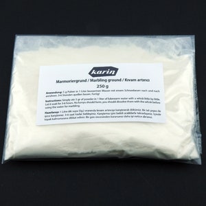 Kivam artirici (Karin Ebru 250 gr.) Thickener Ebru Accessories Marbling art Marmoriergrund