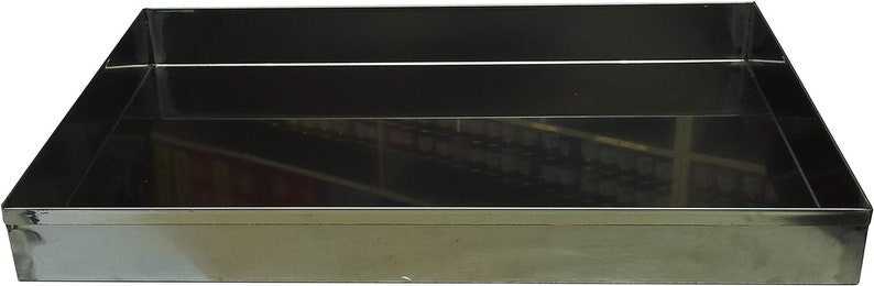 Baignoire Ebru env. 101 x 71 cm acier inoxydable, Çelik Ebru Teknesi, Plateau de marbrure, Bateau de marbrure en acier, Bateau marbré en acier. image 2