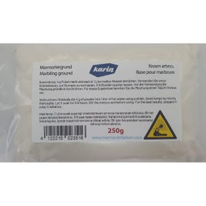 Karin Ebru Kıvam Arttırıcı 250 g – Natürliches Verdickungsmittel für Ebru Kunst | Marbling Zubehör & Marmoriergrund