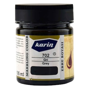 Karin Marbling Paint – Vernice Ebru altamente pigmentata a base d'acqua, colore verde ossido (502 – 105 ml)