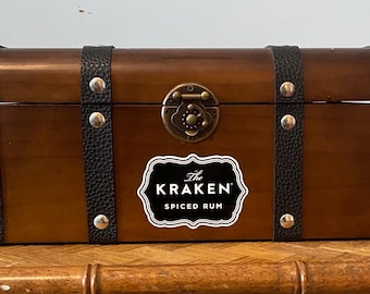 Kraken Spiced Rum Treasure Chest