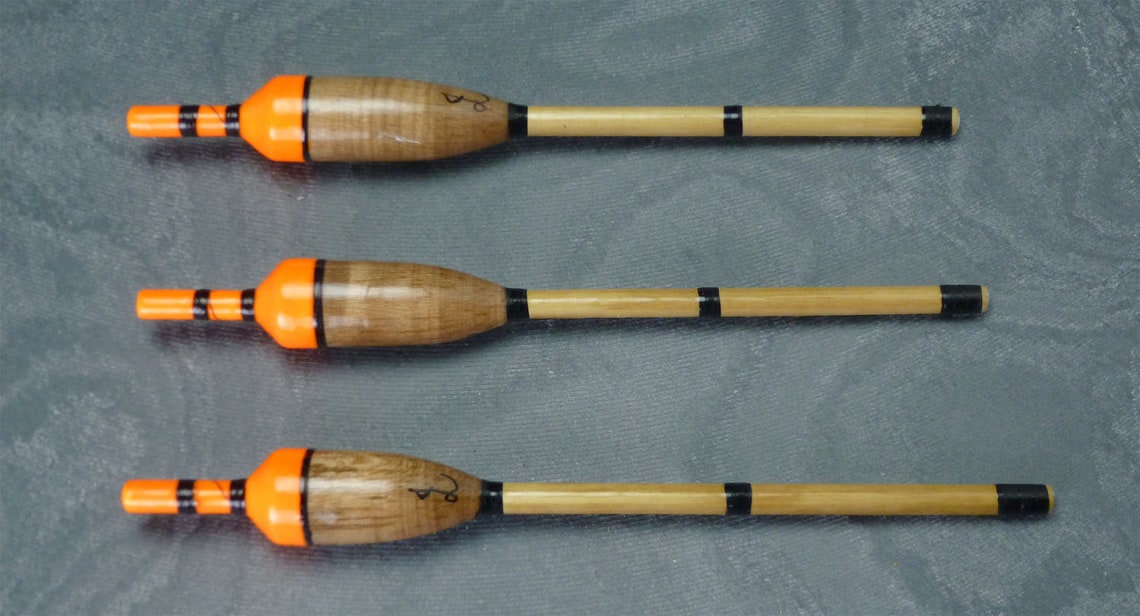 Handmade Fishing Floats Inline Perch Bobbers. the Perfect Present for