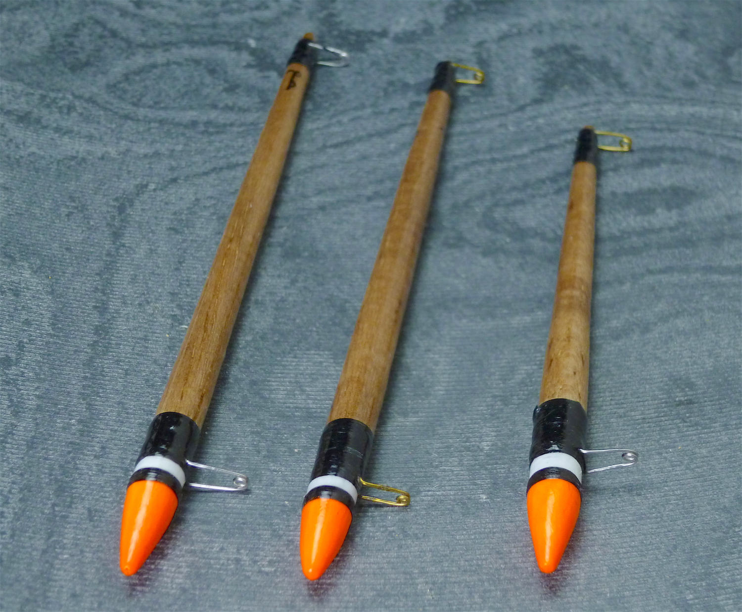 Traditional Handmade Balsa Slider Fishing Floats. Various Etsy UK