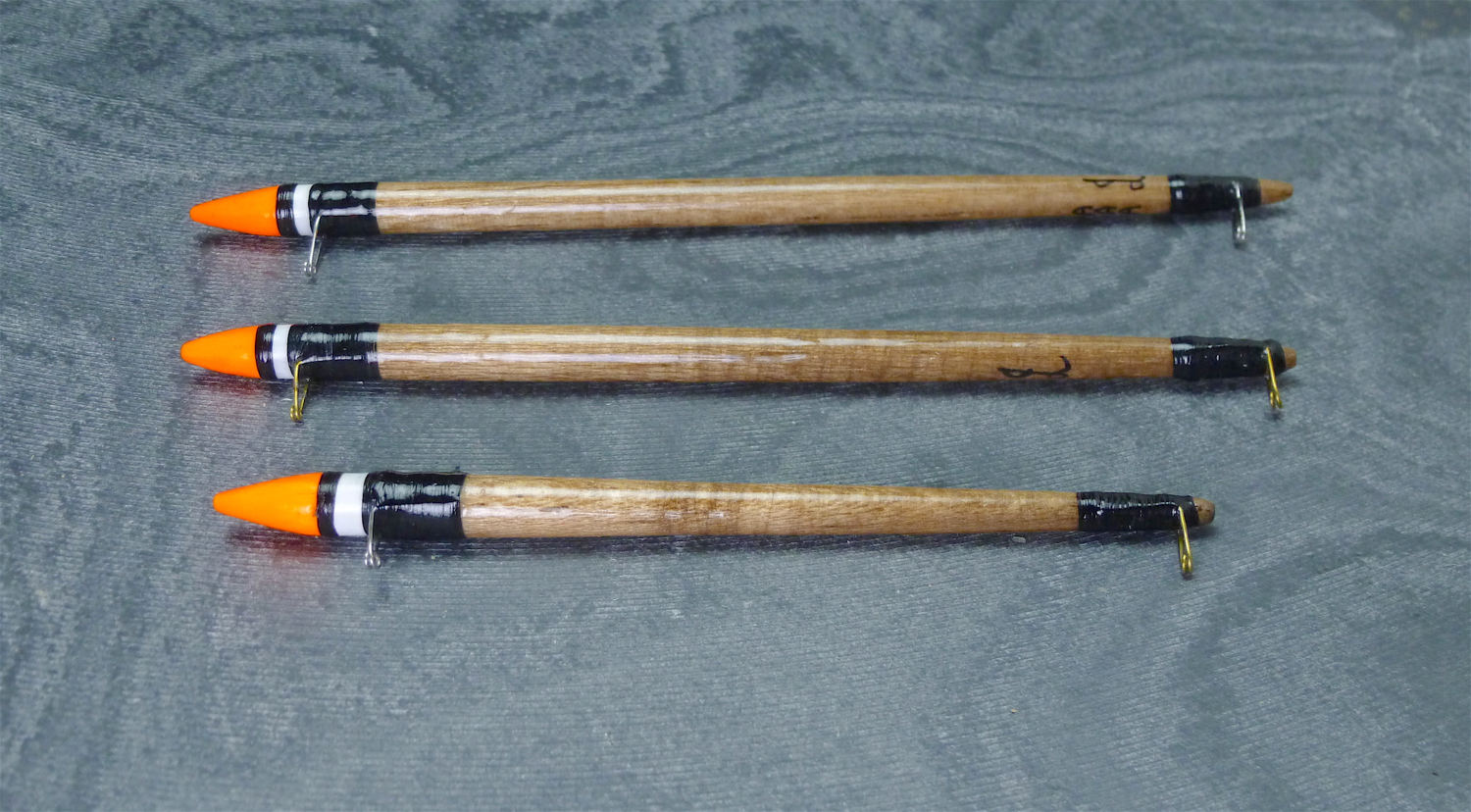 Traditional Handmade Balsa Slider Fishing Floats. Various Etsy UK