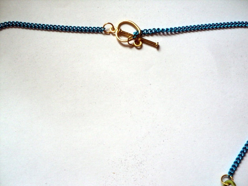 Necklaces-jewelry beads-necklace blue-glass beads-necklace original woman-small gift handmade
