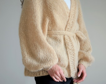 Pour commander un cardigan en mohair italien super doux, un cardigan en mohair, un cardigan en mohair pour enfants, un cardigan en mohair fait à la main, un cardigan en mohair beleté,