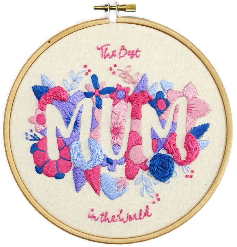 Mothers day modern jessecmault kit mum jessecmault kit hand  etsy