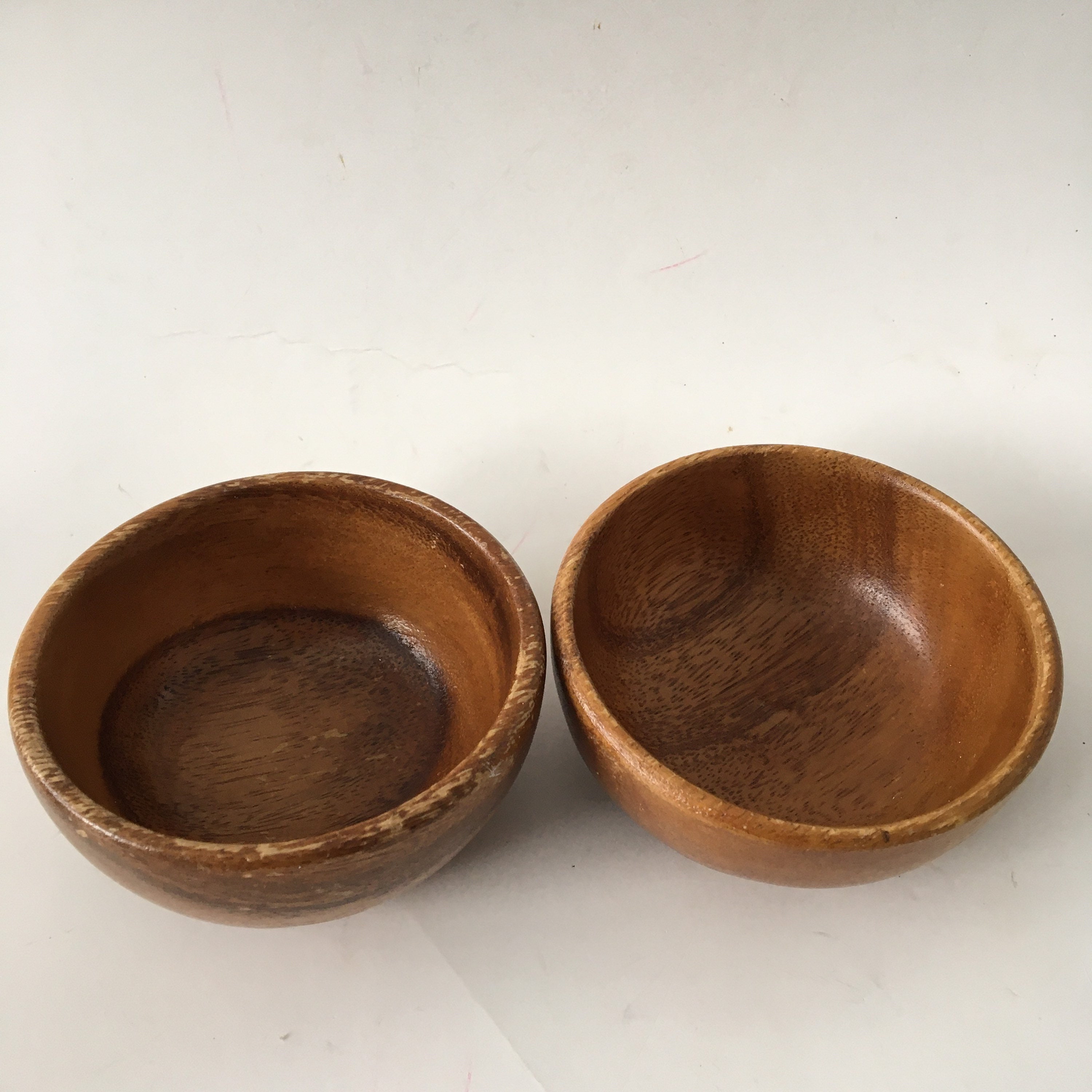 Vintage Wooden Bowls Etsy