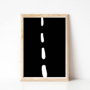 Road poster, black white nursery printable art, nursery wall art, nursery boy cars, nursery boys printable, digital download