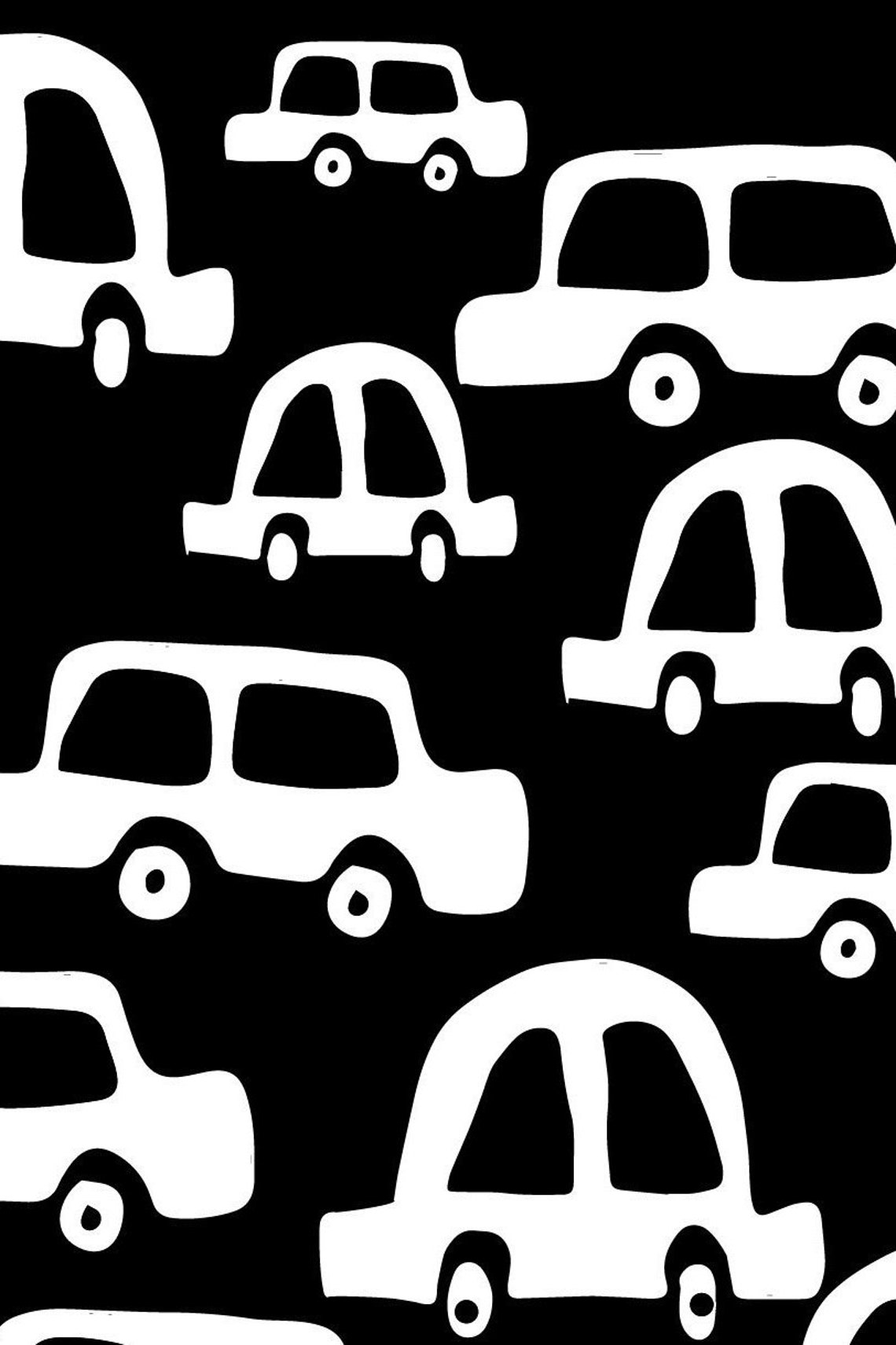Cars Wall Art Black and White Nursery Prints Transportation Etsy