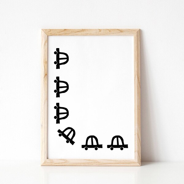 Black and White Nursery - Etsy
