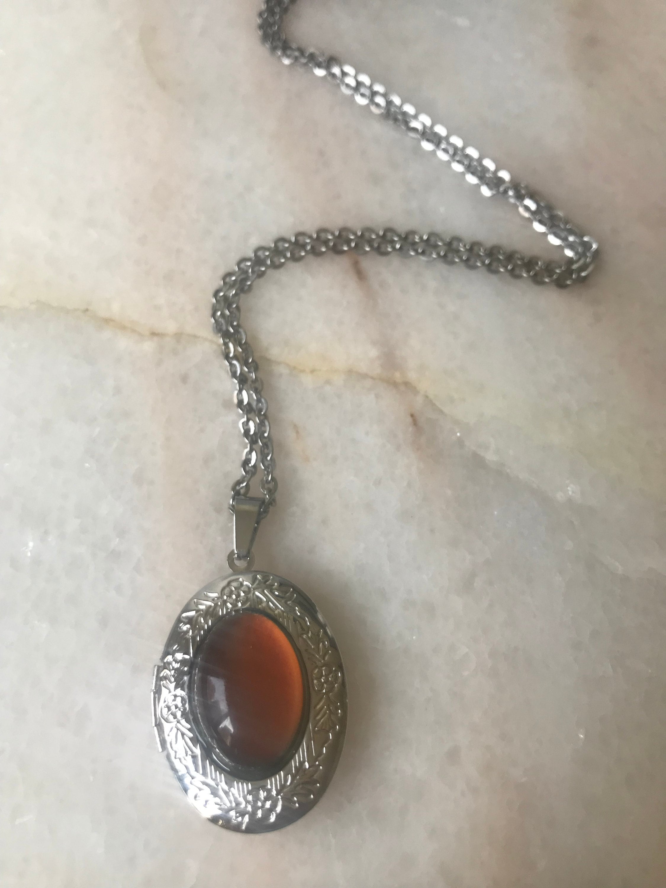 Mood Necklace Color Changing Necklace Mood Jewelry Etsy