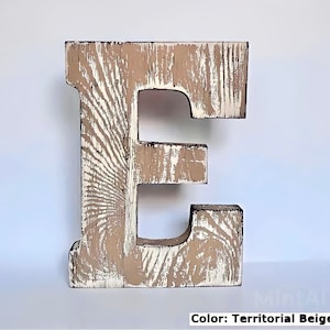 Letras de madera envejecida, letras de pared, letras de pie, letrero inicial de granja, letras de boda, letras de cocina, letras de estante, letras A-Z.