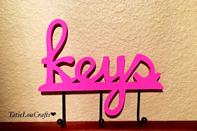 Key Holder Key Hooks,Wall Key Holder Choose Of Colors.
