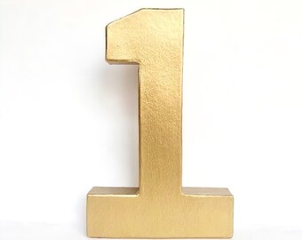 number one 1 block etsy