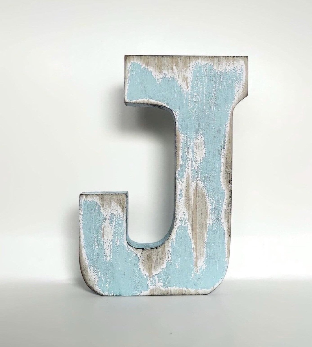 Rustic Farmhouse Letters Distressed Wooden Letter: Farmhouse Decor, Initial Sign, Rustic ...