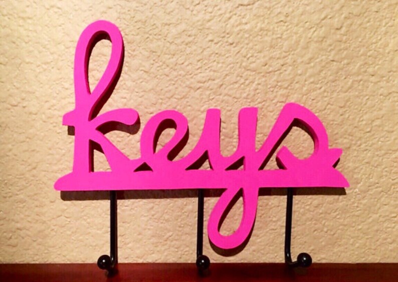 Key Holder Key Hooks,Wall Key Holder Choose Of Colors.