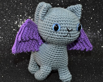 Pegasus Cat Amigurumi Crochet Pattern