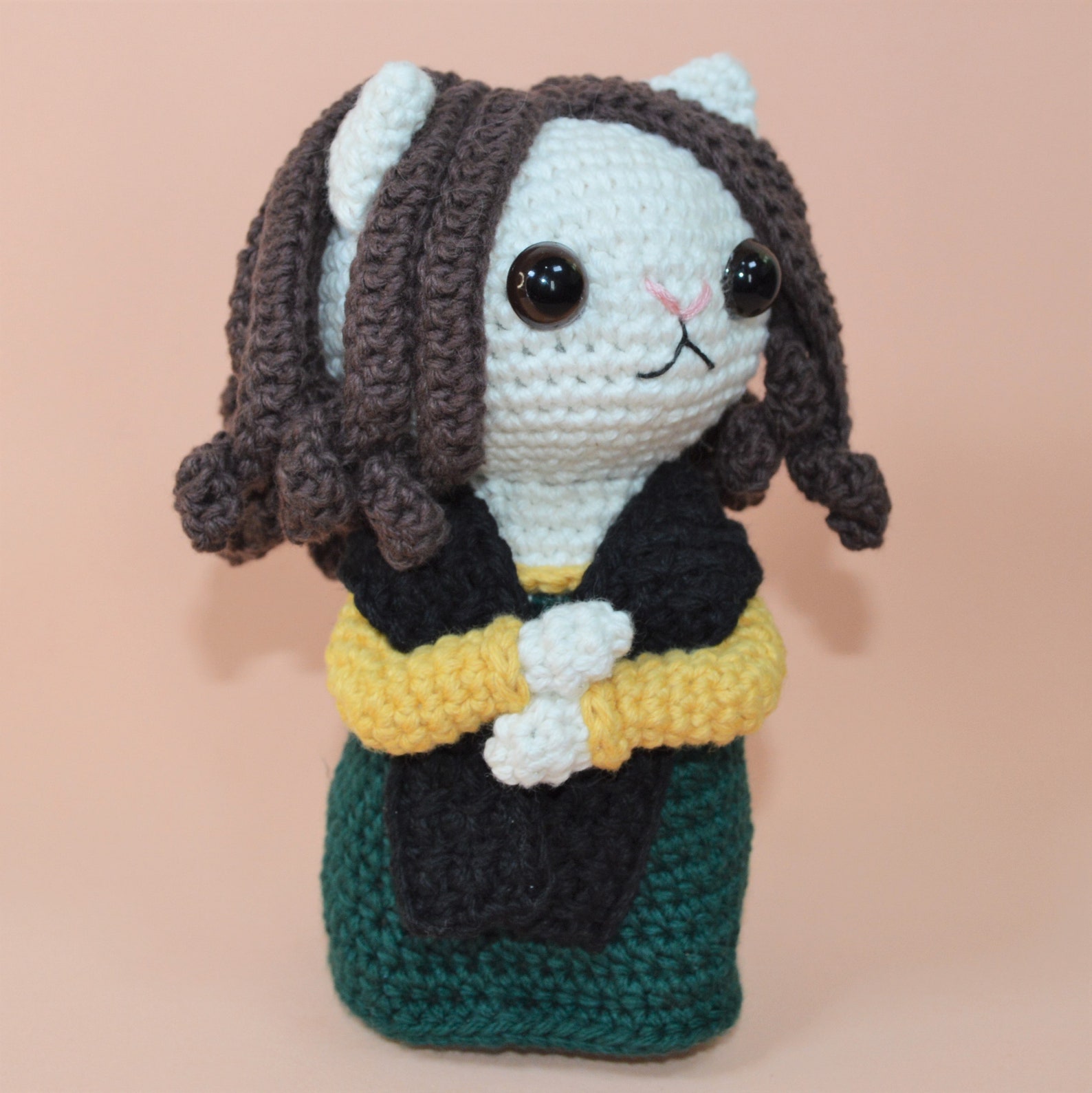 Mona Lisa Cat Crochet Pattern Amigurumi PDF - Etsy