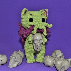 Cthulhu Cat Crochet Pattern Amigurumi PDF