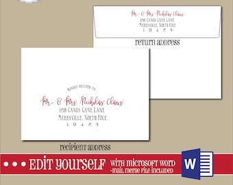 envelope template etsy