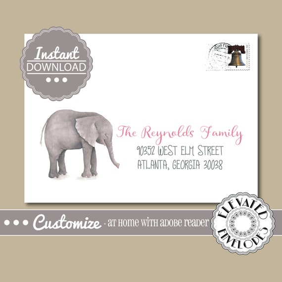 addressing baby shower invitations