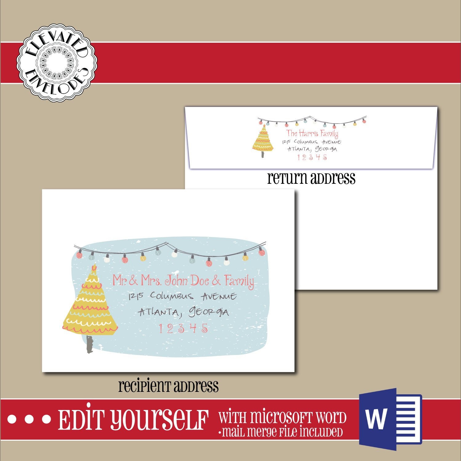 Return Envelope Template from i.etsystatic.com