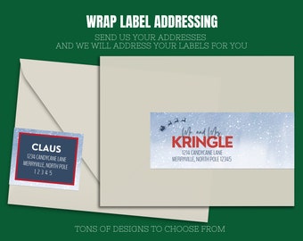 Wrap Around Label Addressing Services