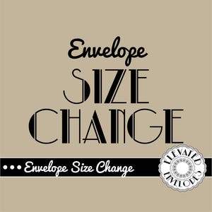 Wijziging envelopformaat voor een van onze sjablonen | Envelopadressering | Add-on-service