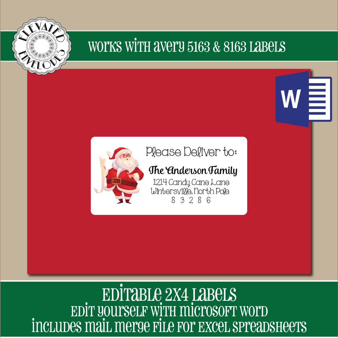 editable-christmas-address-label-template2x4-address-label-etsy