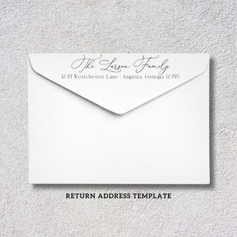 Editable Wedding Envelope Template | Canva Envelope Template | DIY ...