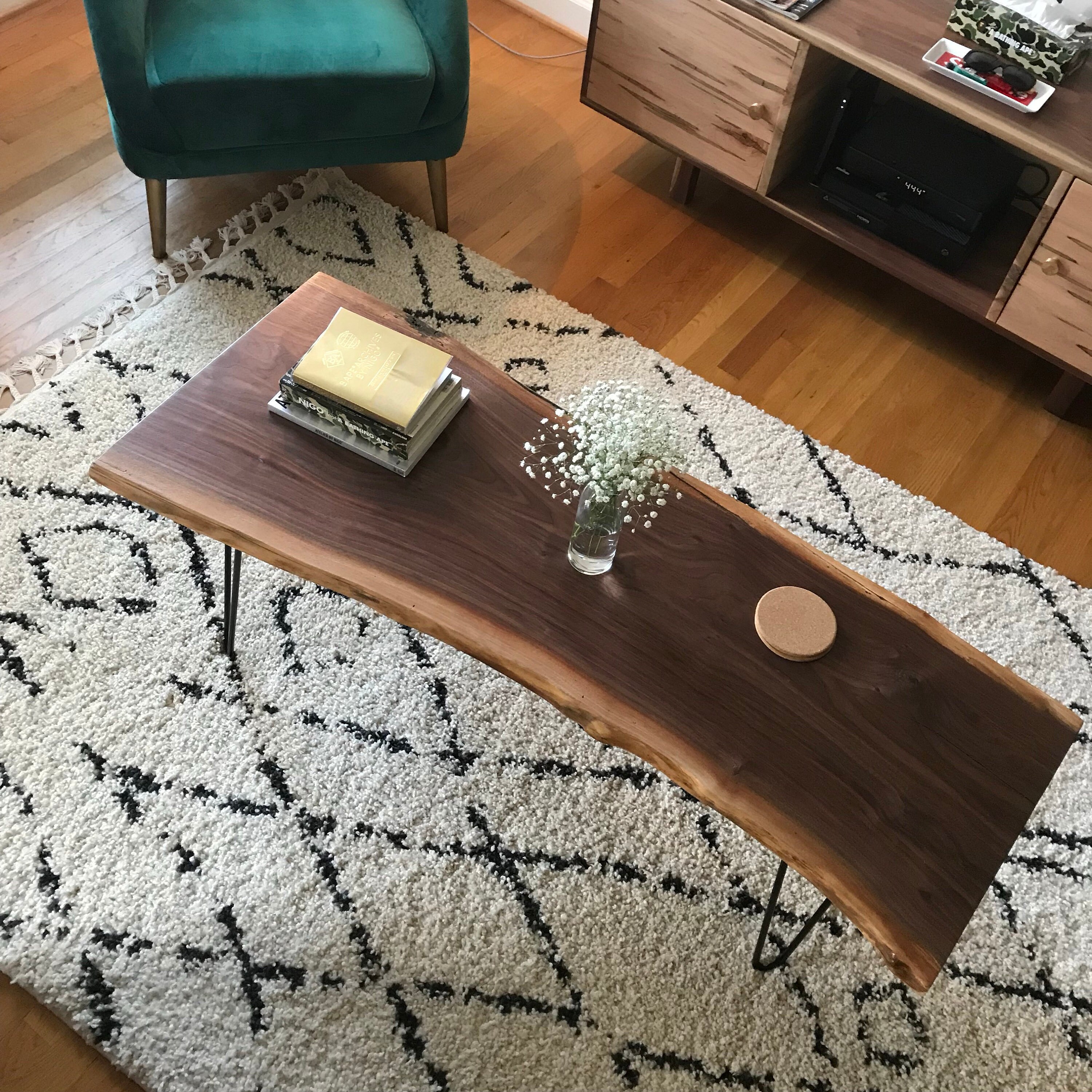 Custom live edge coffee tables Etsy